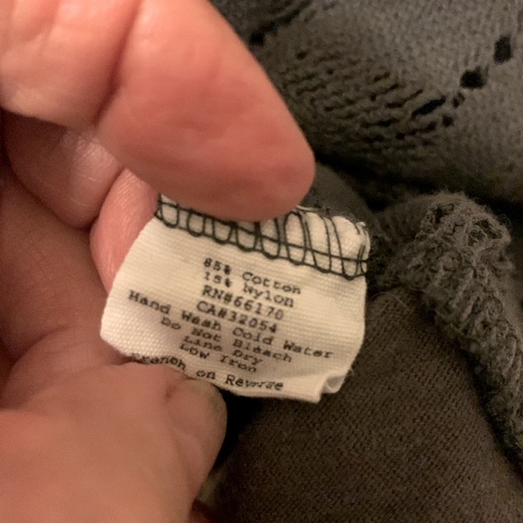 Grey Top by Lux - Picture 3 of 5